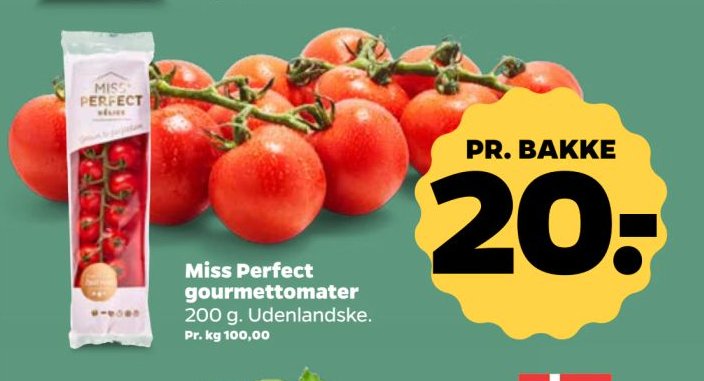 Miss Perfect gourmettomater 200 g. Udenlandske. – Netto