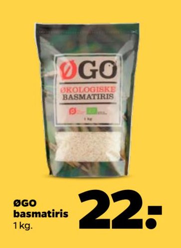 ØGO basmatiris 1 kg. – Netto