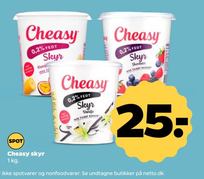 Cheasy skyr 1 kg. – Netto