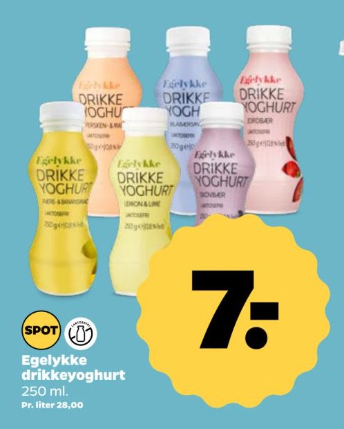 Egeklykke drikkeyoghurt 250 ml. – Netto