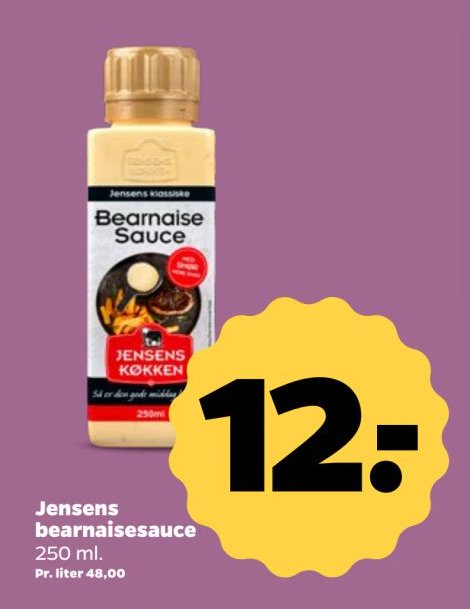 Jensens bearnaisesauce 250 ml. – Netto