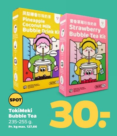 TokiMeki Bubble Tea 235-255 g – Netto