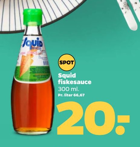 Squid fiskesauce 300 ml – Netto