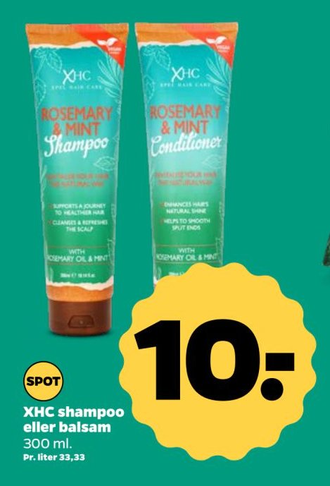 XHC shampoo eller balsam 300 ml – Netto