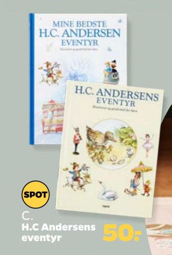 C. H.C Andersens eventyr – Netto