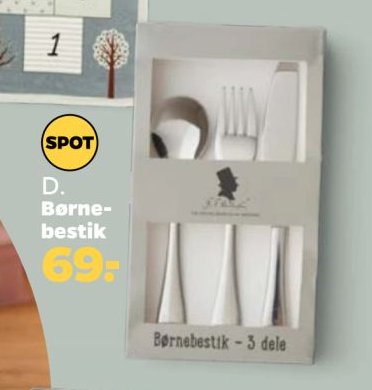 D. Børnebestik – Netto