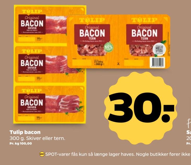 Tulip bacon – Netto
