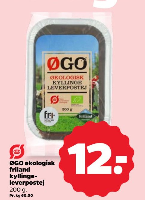 ØGO økologisk friland kyllingeleverpostej – Netto