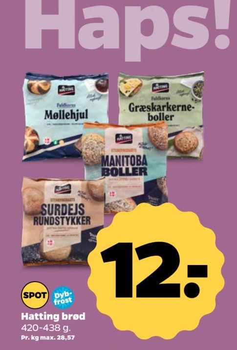 Hatting brød – Netto