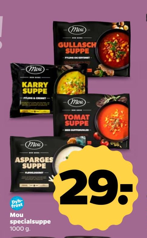 Mou specialsuppe – Netto