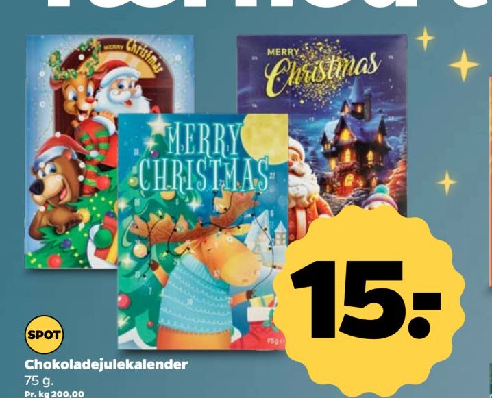 Chokoladejulekalender – Netto
