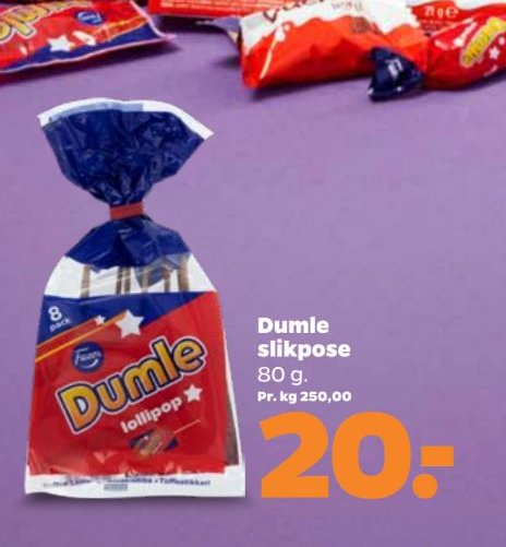 Dumle slikpose – Netto