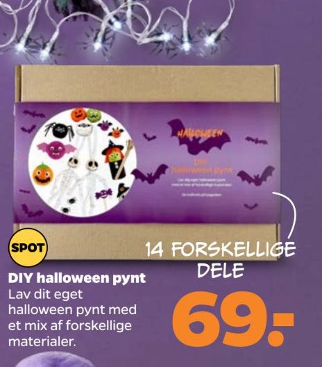 DIY halloween pynt – Netto