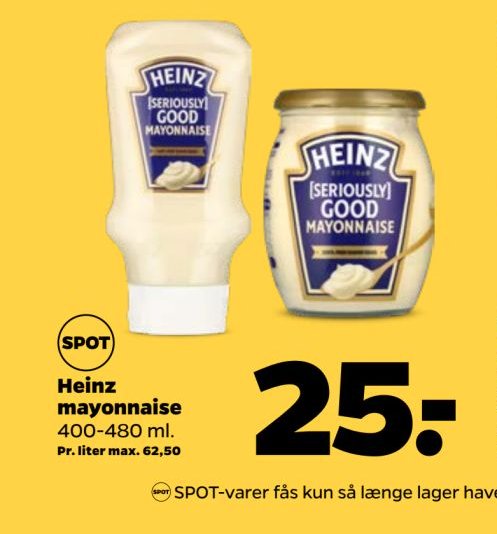 Heinz mayonnaise – Netto