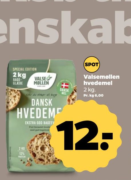 Valsemøllen hvedemel – Netto