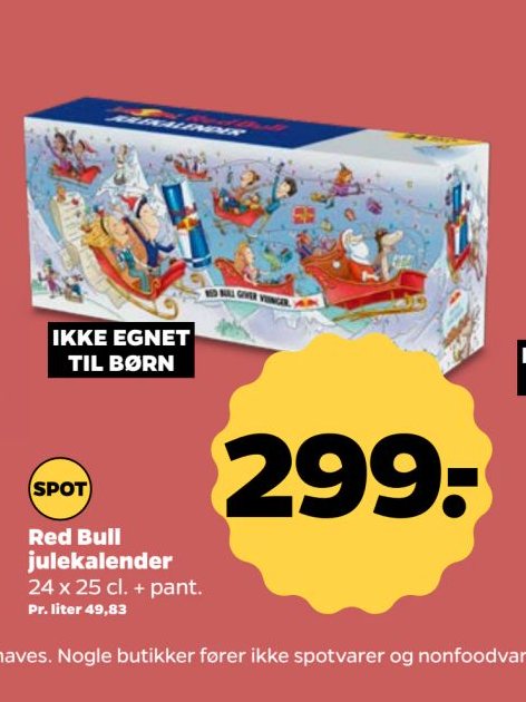 Red Bull julekalender – Netto