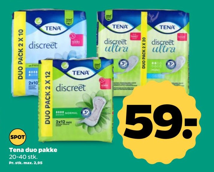 Tena duo pakke – Netto