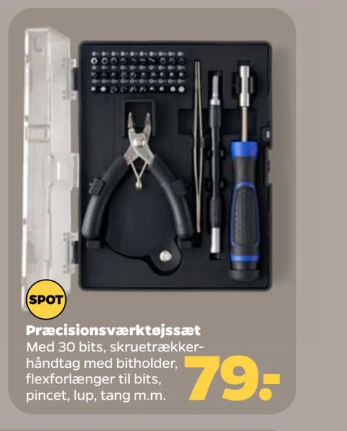 Præcisionsværktøjssæt – Netto
