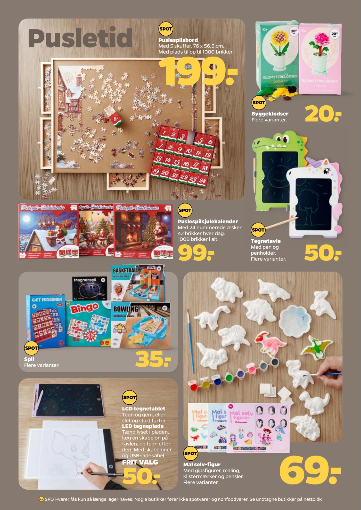 Spil – Netto