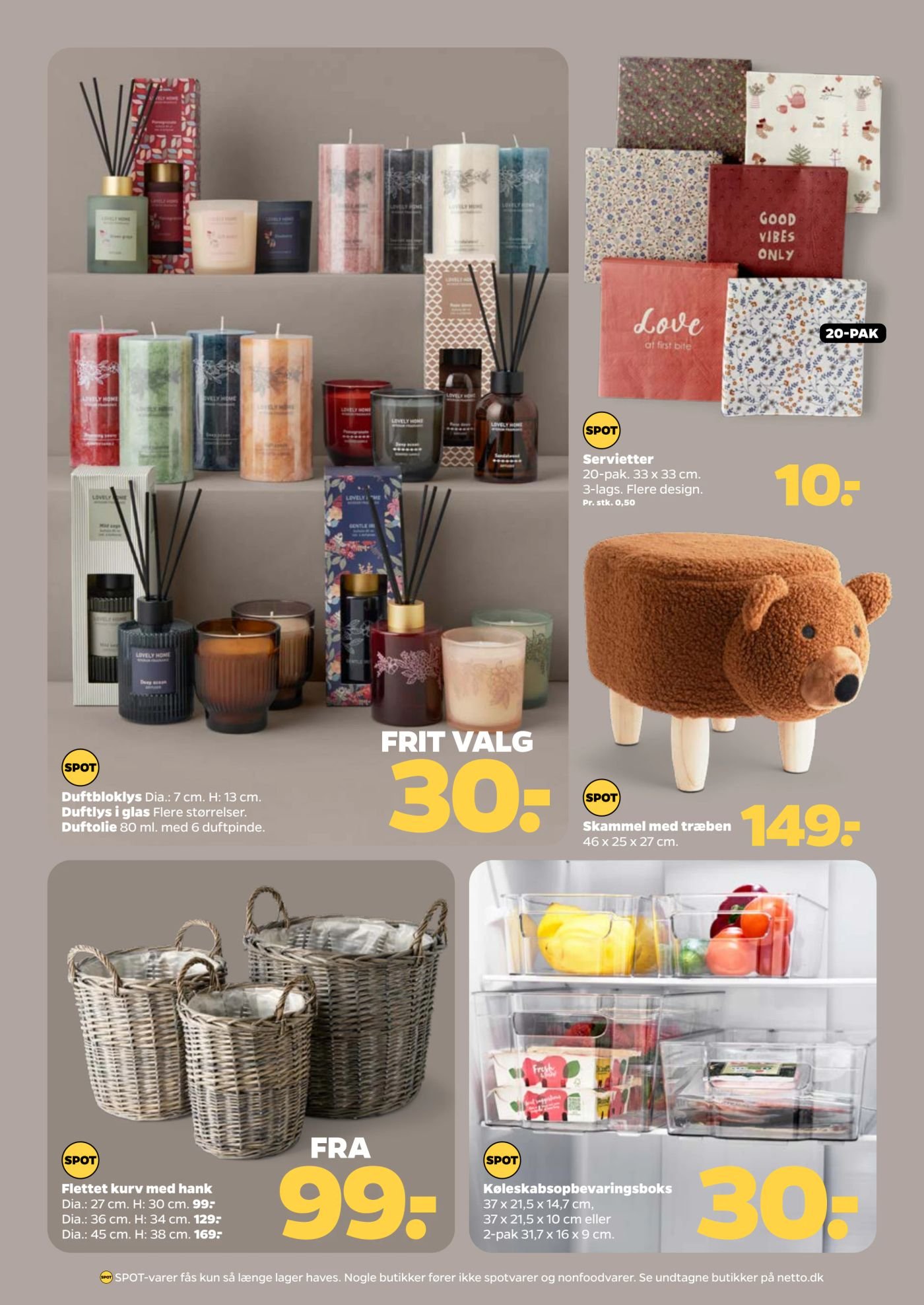 Duftlys i glas – Netto