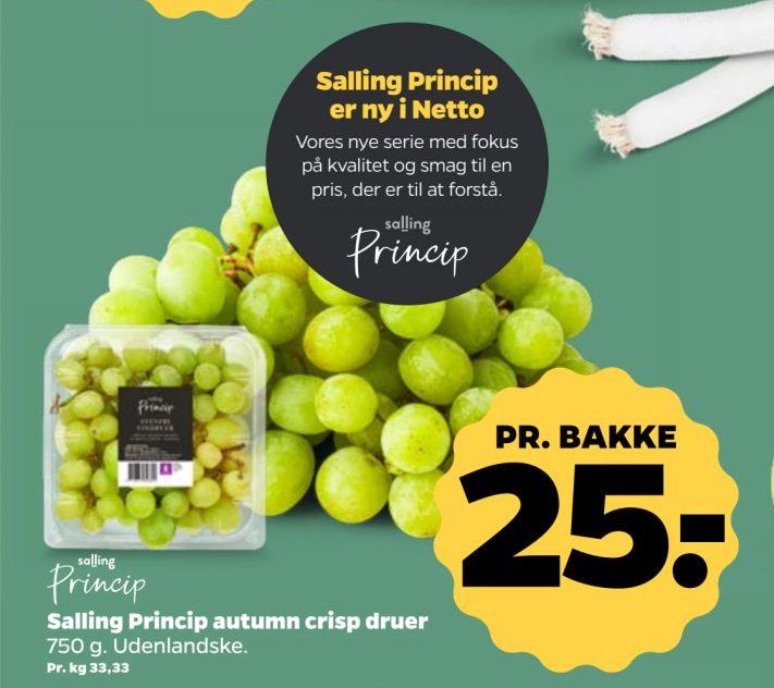 Salling Princip autumn crisp druer – Netto