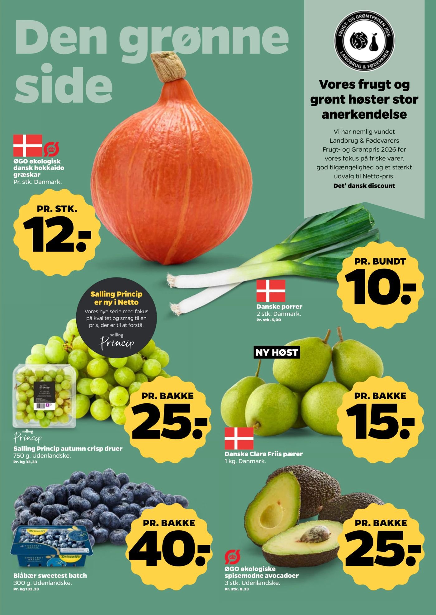 ØGO økologisk dansk hokkaido græskar – Netto