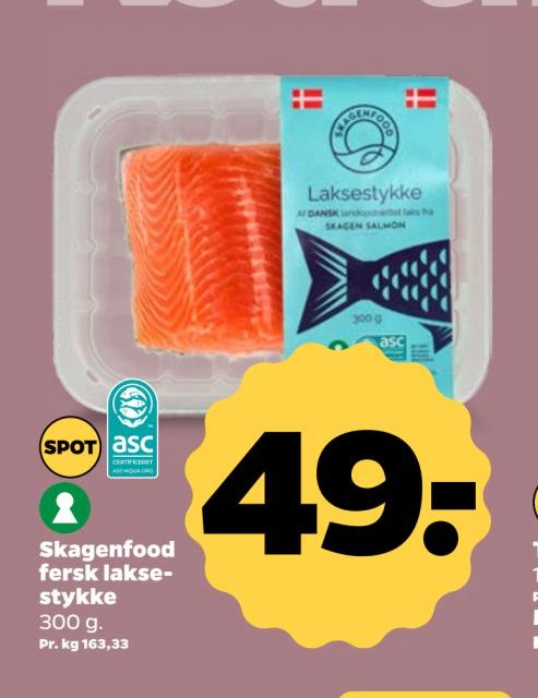 Skagenfood fersk laksestykke – Netto