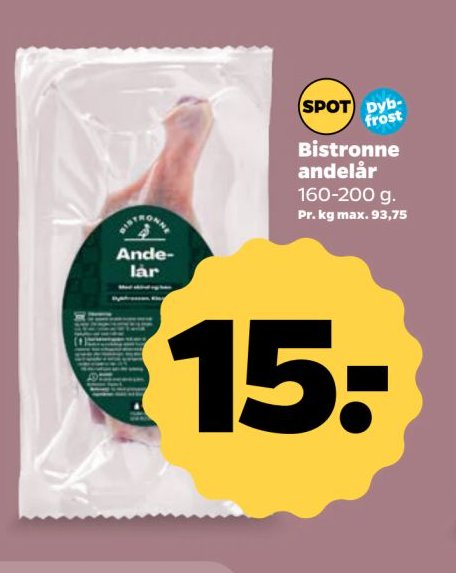 Bistronne andelår – Netto