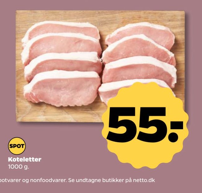 Koteletter – Netto