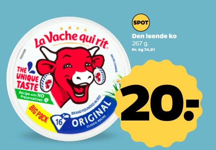 Den leende ko – Netto