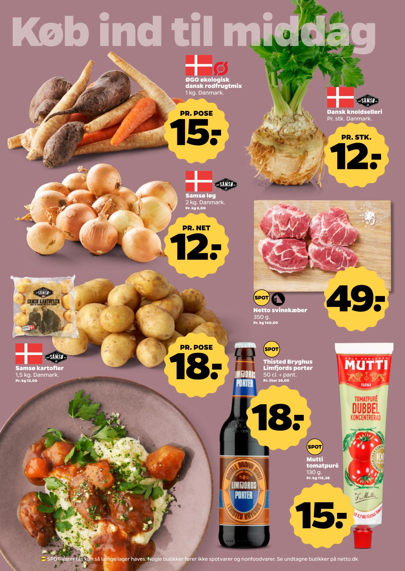 ØGO økologisk dansk rodfrugtmix – Netto