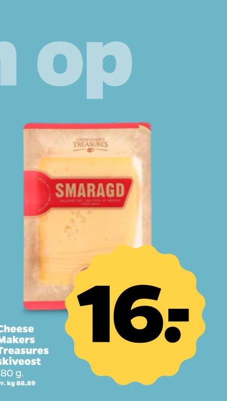 Cheese Makers Treasures skiveost – Netto