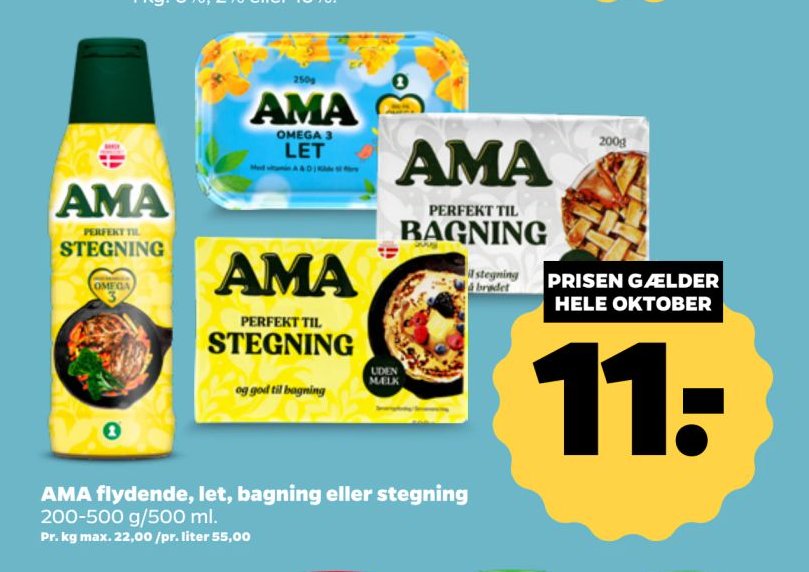 Ama Flydende, Let, Bagning – Netto