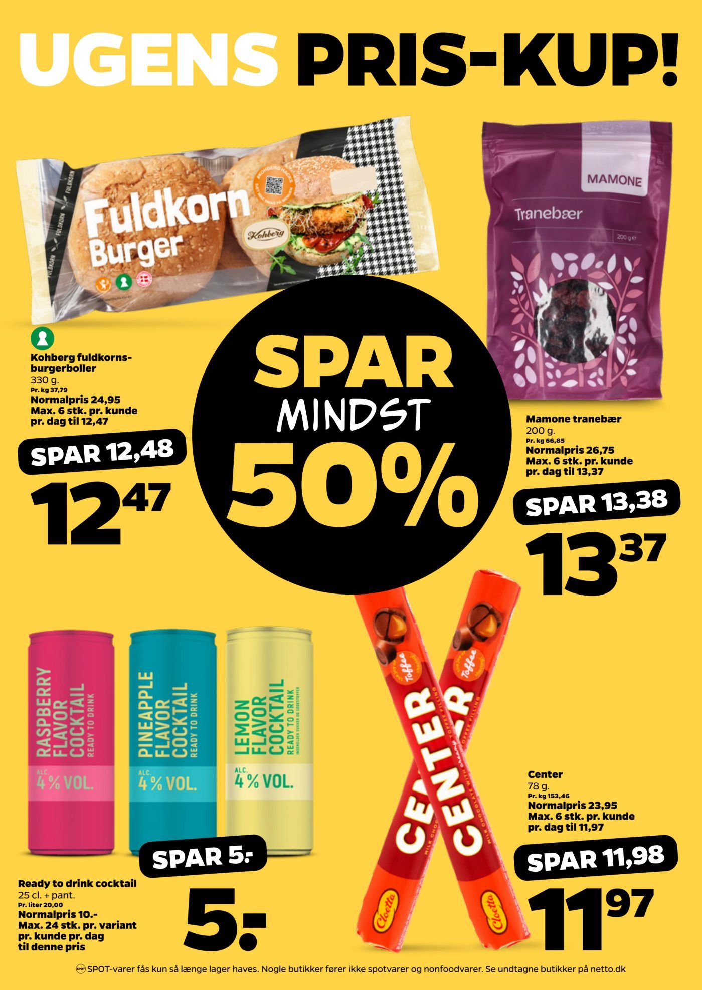 Mamone tranebær – Netto
