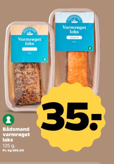 Bådsmand varmrøget laks – Netto