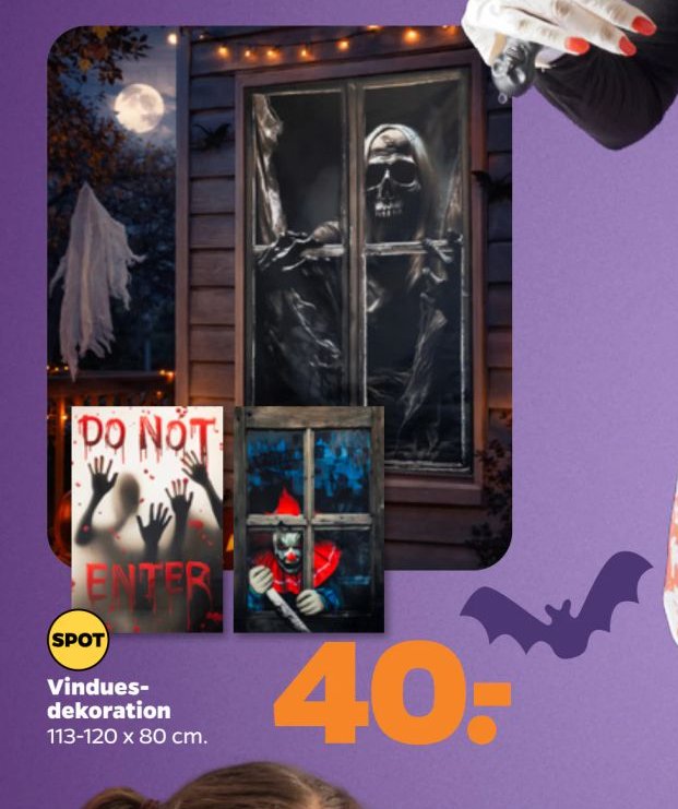 Vinduesdekoration – Netto