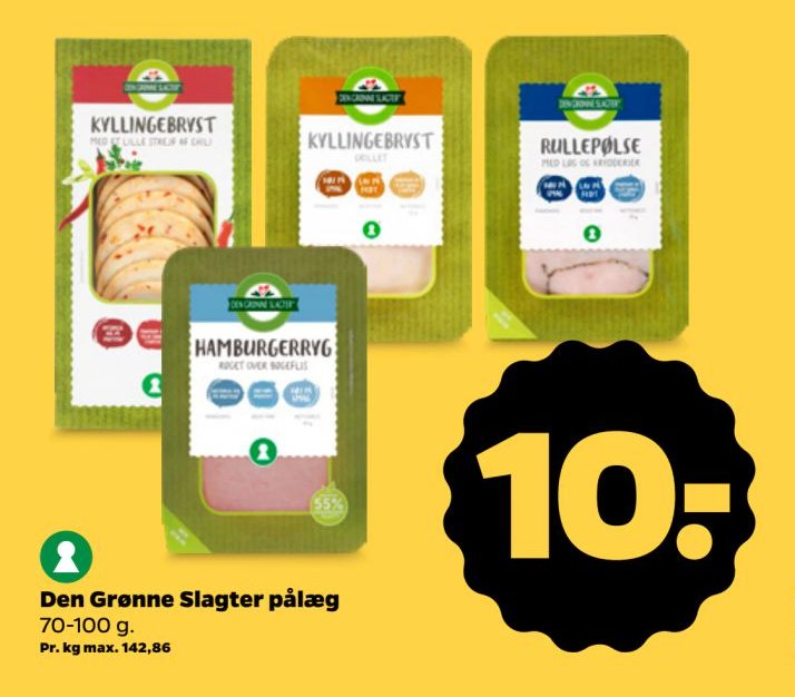 Den Grønne Slagter pålæg – Netto