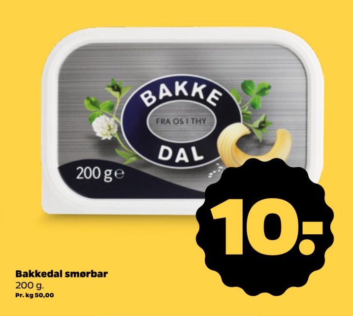 Bakkedal smørbar – Netto