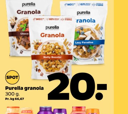 Purella granola – Netto