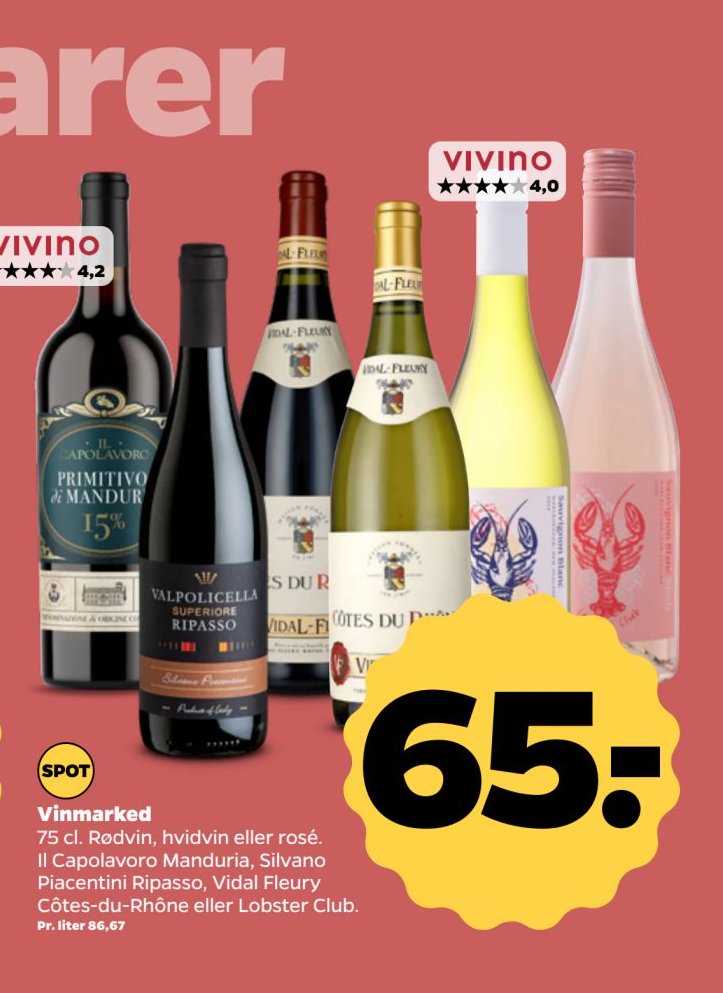 Vinmarked – Netto