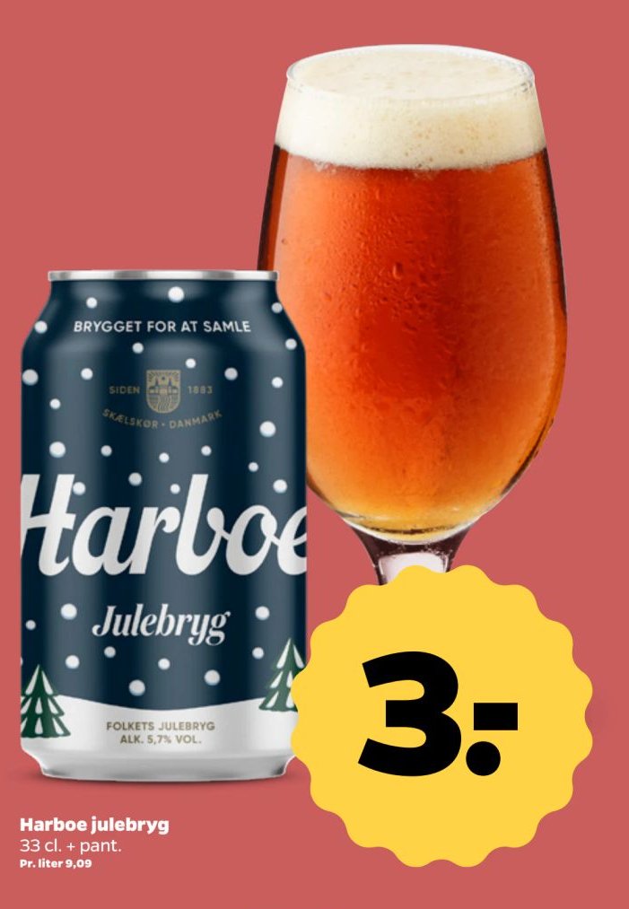 Harboe julebryg – Netto
