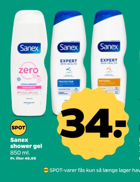 Sanex shower gel – Netto