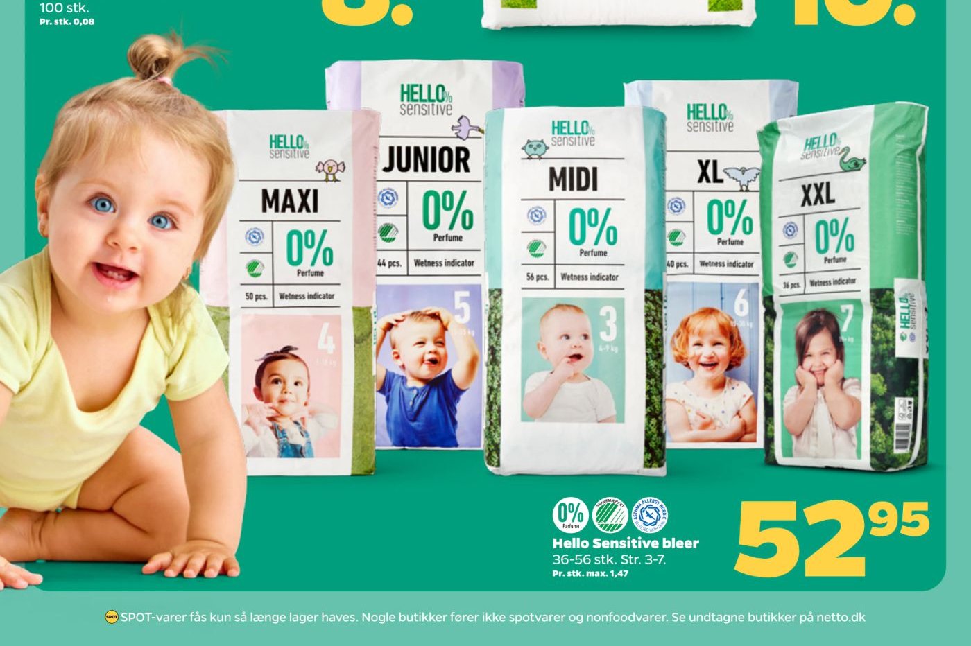 Hello Sensitive bleer – Netto