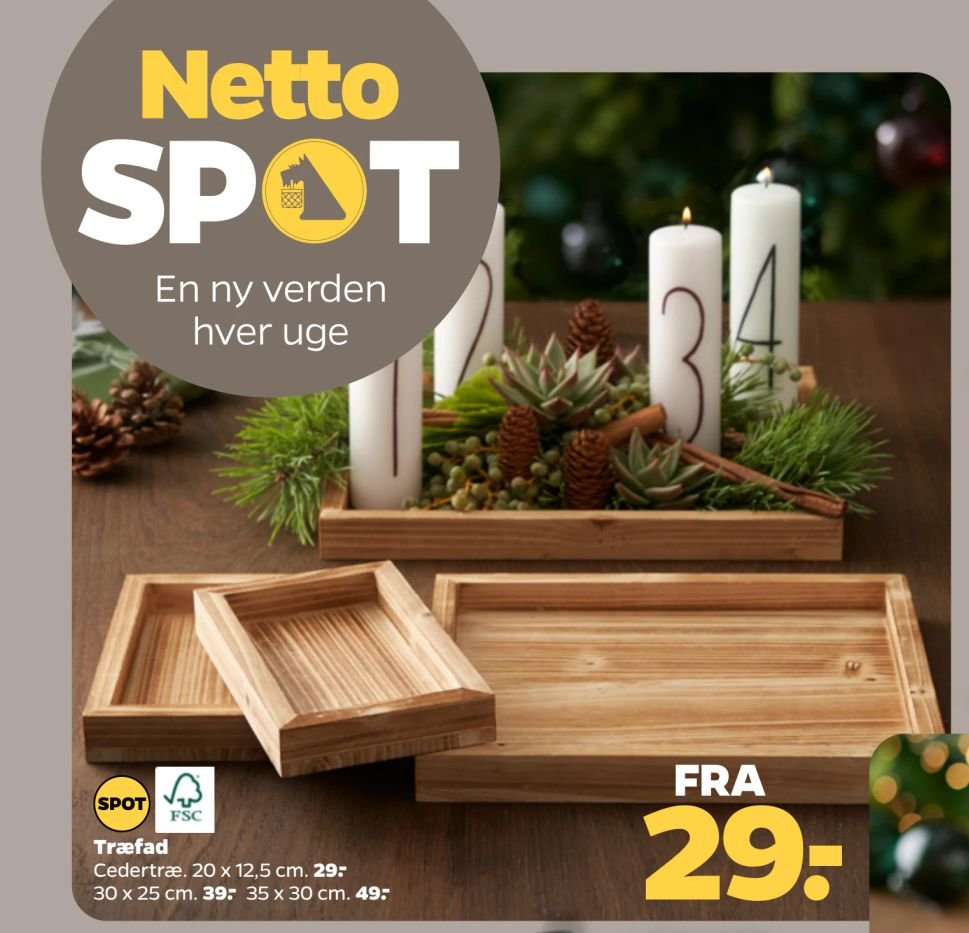 Træfad – Netto