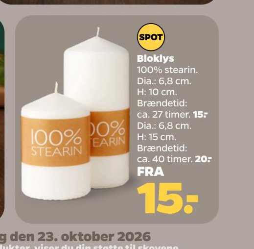 Bloklys – Netto