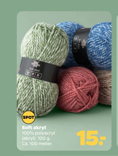 Soft akryl – Netto