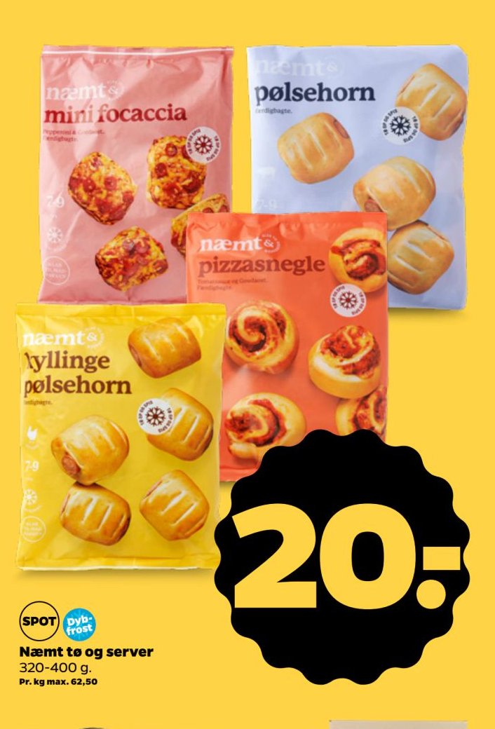 Næmt tø og server – Netto
