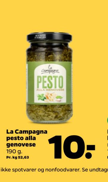 La Campagna pesto alla genovese – Netto