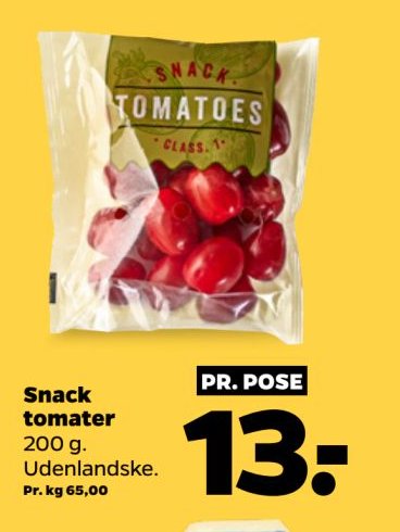 Snack tomater – Netto