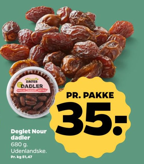 Deglet Nour dadler – Netto